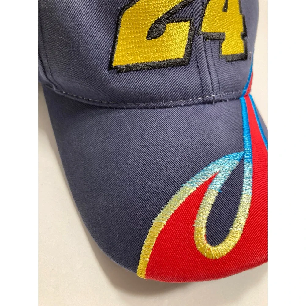 Vintage Jeff Gordon Hat Cap #24 DuPont‎ 4X Winston Cup Championship Distressed